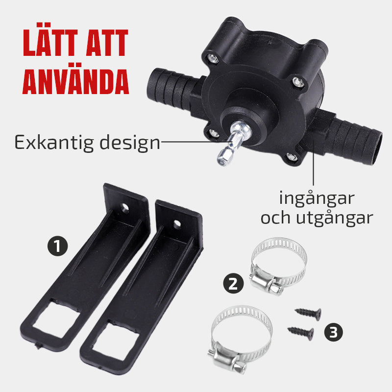 Premium Hand Elektrisk Borrvattenpump