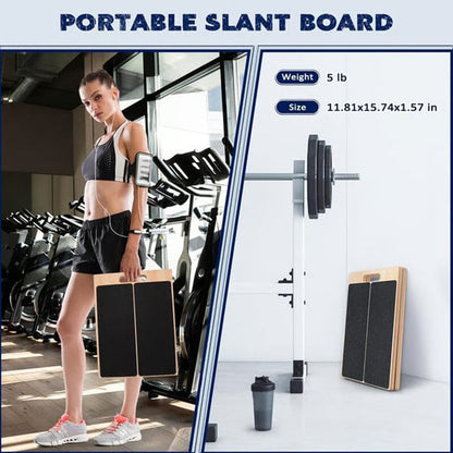 🔈🔈50% RABATT🏃‍Justerbar träbräda för vadstretchning