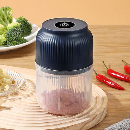 📢📢50 % RABATT!!⏰Sladdlös elektrisk vitlökshackare och köttkvarn