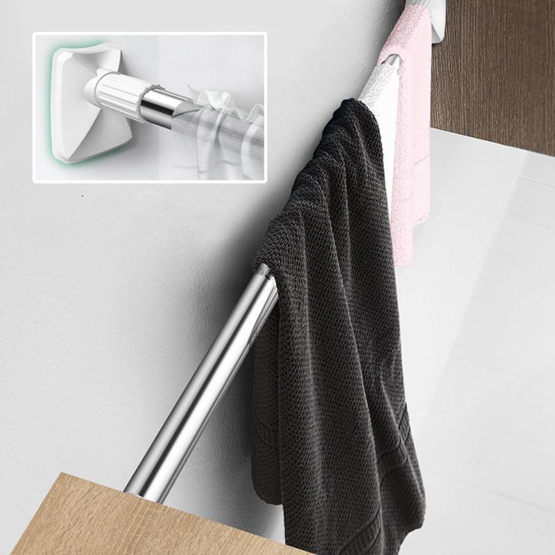 🧺 Spara 50 %! 🪜 Teleskopisk klädstång – utdragbar och platsbesparande ✨