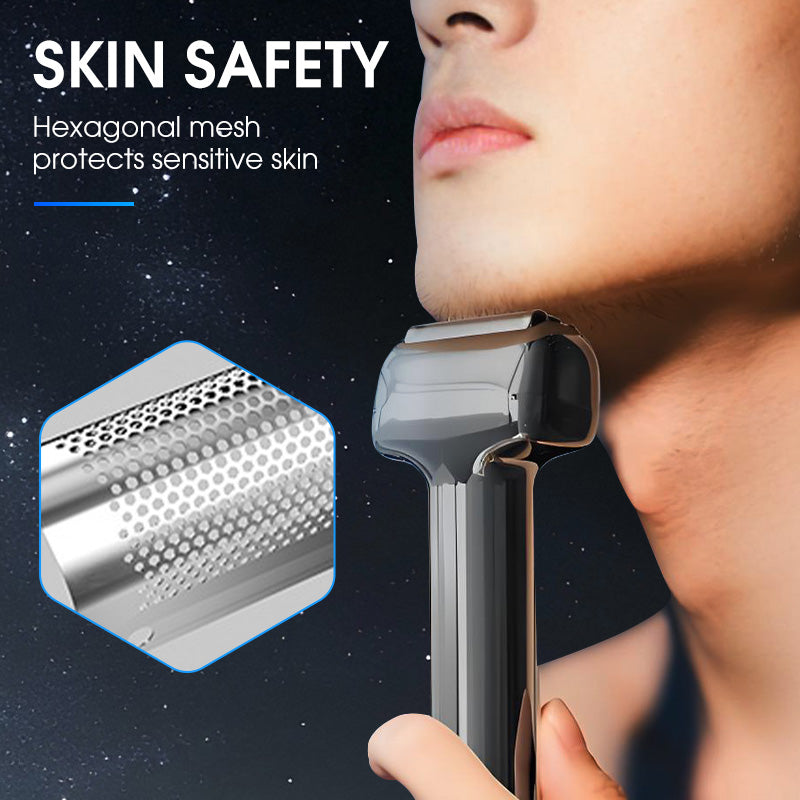 🧔 50% RABATT NU – NY PRODUKTLANSNERING 2026! ⚡ Högeffektiv uppladdningsbar elektrisk rakapparat för män – slät rakning, hudvänlig & tyst – säg adjö till irritation efter rakning ✨