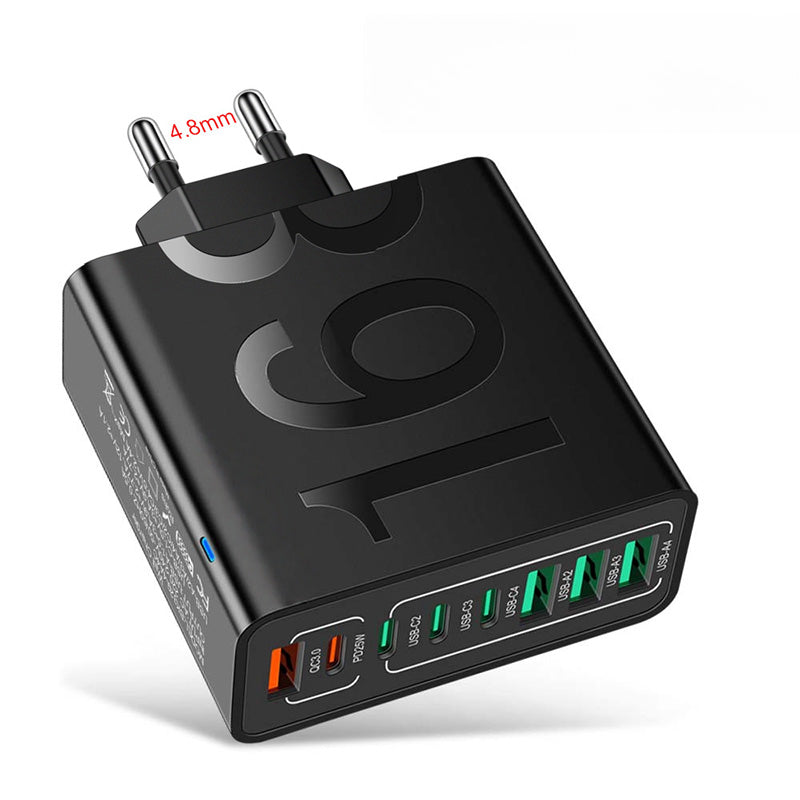 Multi-Port 150W snabbladdare för mobiltelefoner