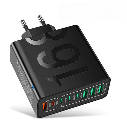 Multi-Port 150W snabbladdare för mobiltelefoner