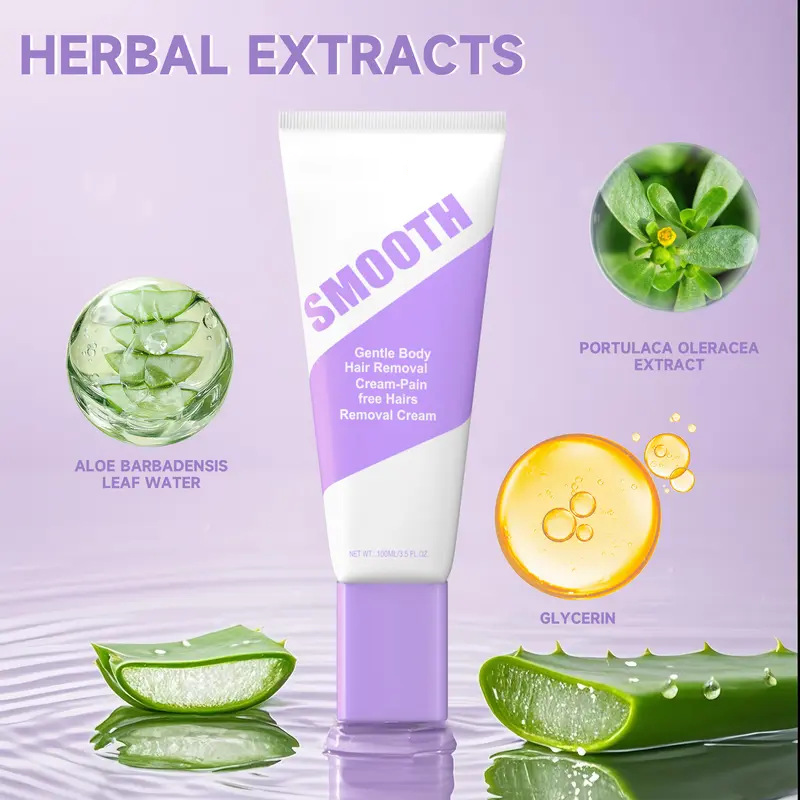 🔥 Nya produkter – 50% RABATT! ✨ Skonsam örtbaserad hårborttagningskräm för silkeslen hud.