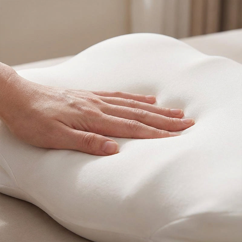 Ergonomisk cervikal minnesskumkudde för djup sömn