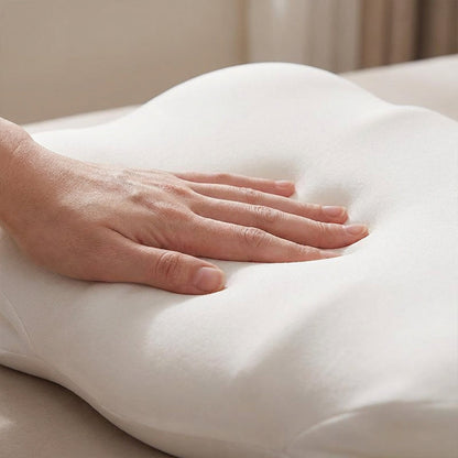 Ergonomisk cervikal minnesskumkudde för djup sömn