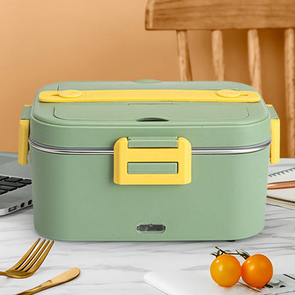 Pousbo® Bento-lunchlåda i rostfritt stål med elektrisk uppvärmning