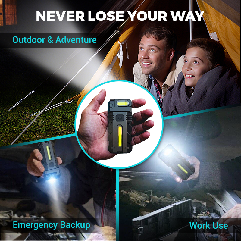 🔥180° roterande LED-arbetslampa
