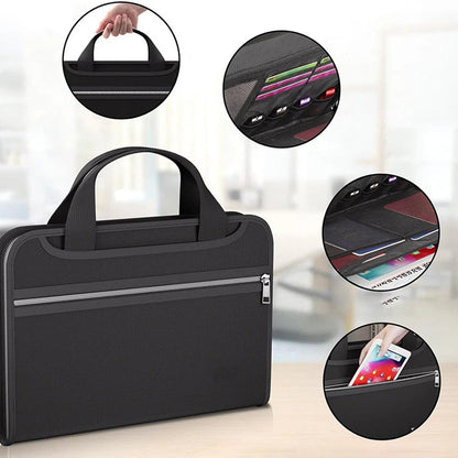 🔥Rea 50% RABATT🔥Brandsäker dragspelsmapp med handtag💼