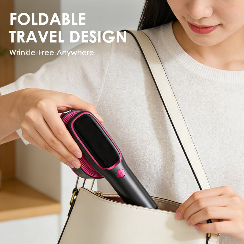 Smart Foldable Steam Iron with Digital Display
