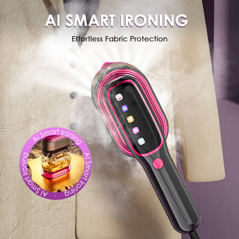 Smart Foldable Steam Iron with Digital Display
