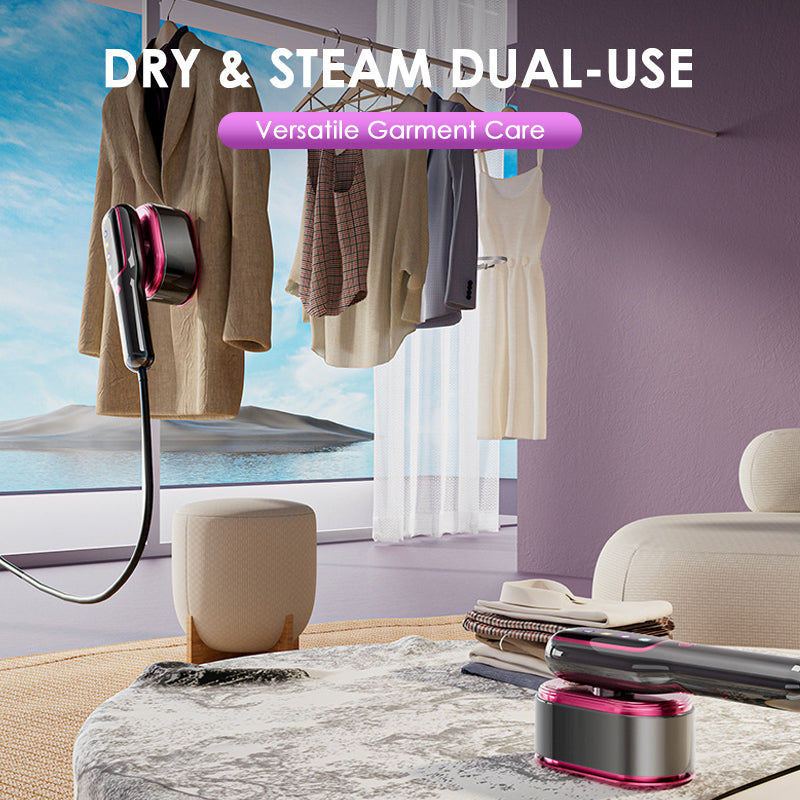 Smart Foldable Steam Iron with Digital Display