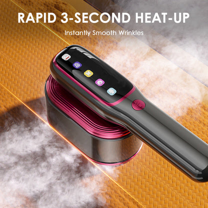 Smart Foldable Steam Iron with Digital Display