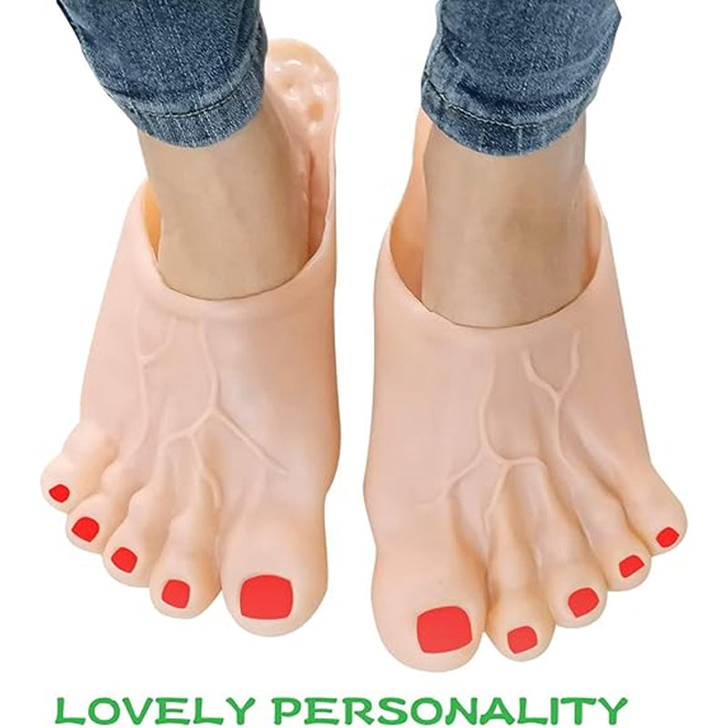 🔥Jumbo Funny Feet tofflor
