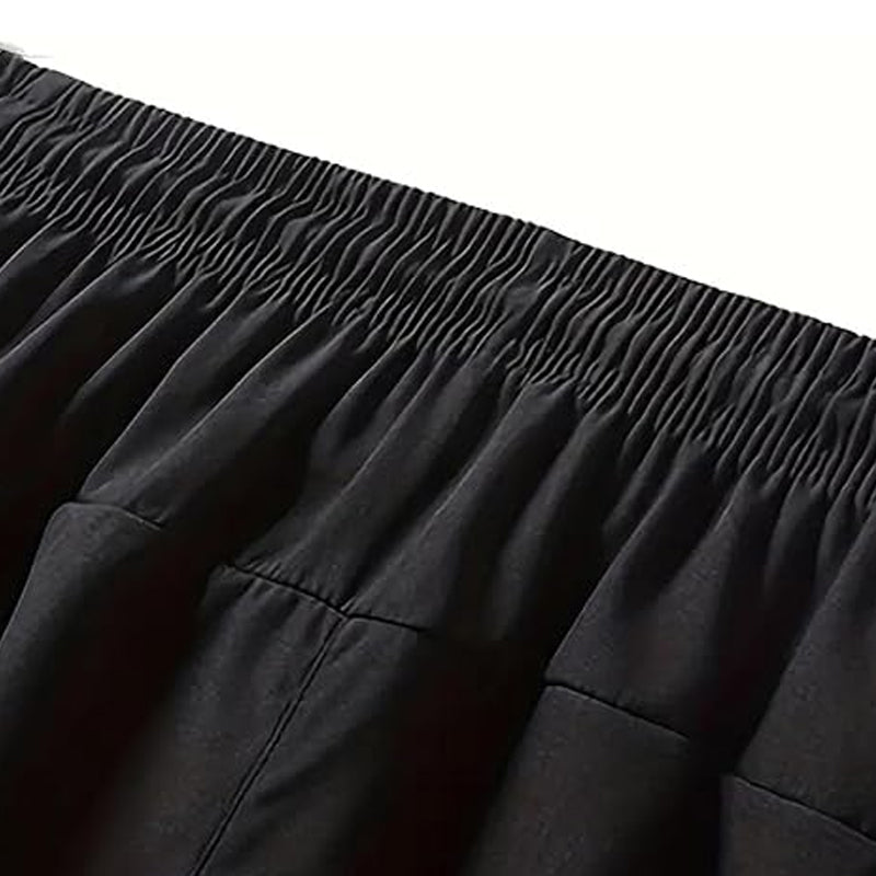 Snabborkande sportshorts för herr med fickor med dragkedja