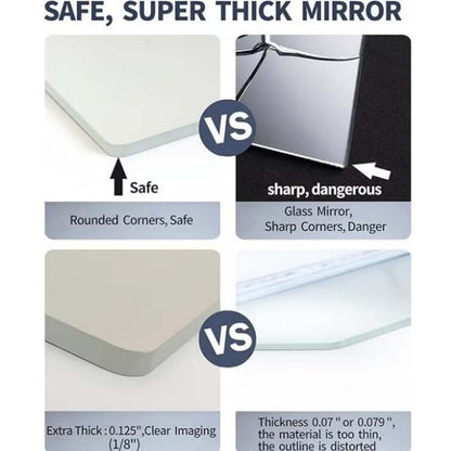 🔥Självhäftande akrylspegelväggdekal