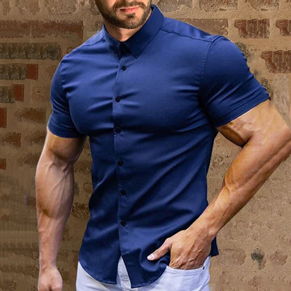 🔥Pousbo® herrskjortor som inte behöver strykas