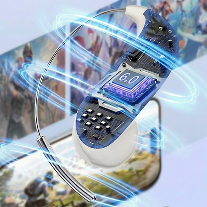 Trådlösa hörlurar med benledning och bekväm passform