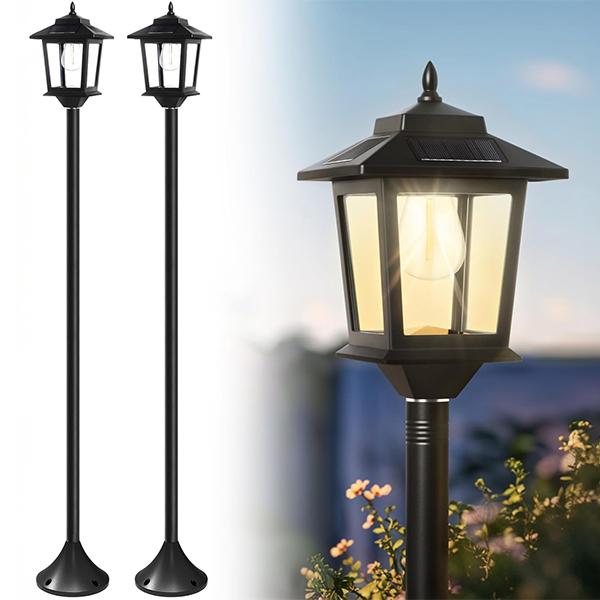 Uteplatsgång Bakgård Trädgård Veranda inredning Golvlampa