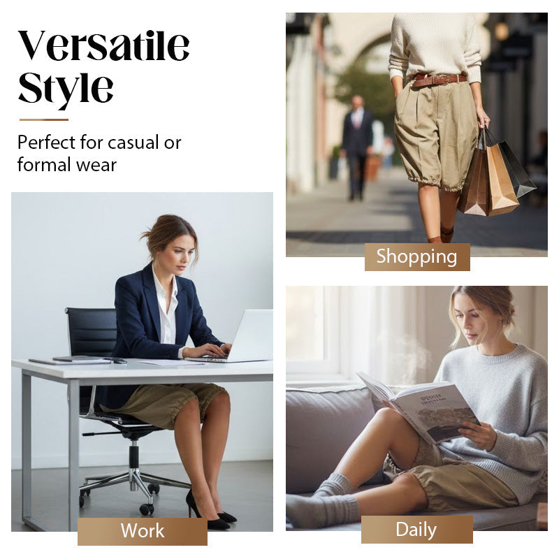 Högmidjade plisserade lanternshorts