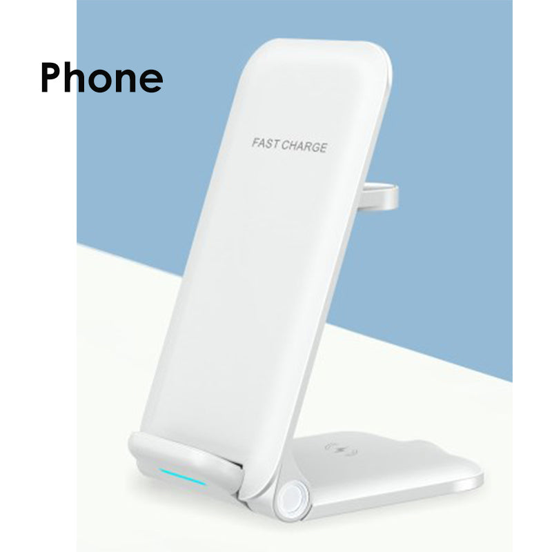 Foldable 3-in-1 Wireless Charging Stand