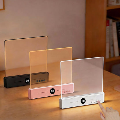 📖💡 LED-platt läslampa med 3 ljusfärger och timer - Fri Frakt