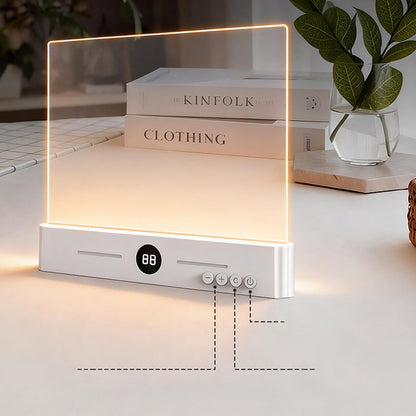 📖💡 LED-platt läslampa med 3 ljusfärger och timer - Fri Frakt