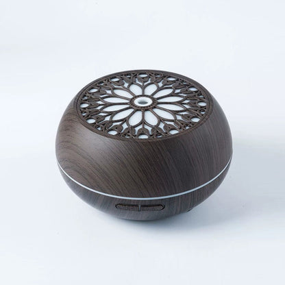 550ml Ultrasonic Aroma Diffuser with 7-Color LED Light