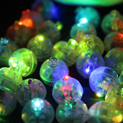 50 vattentäta LED-ballonglampor för dekorationer