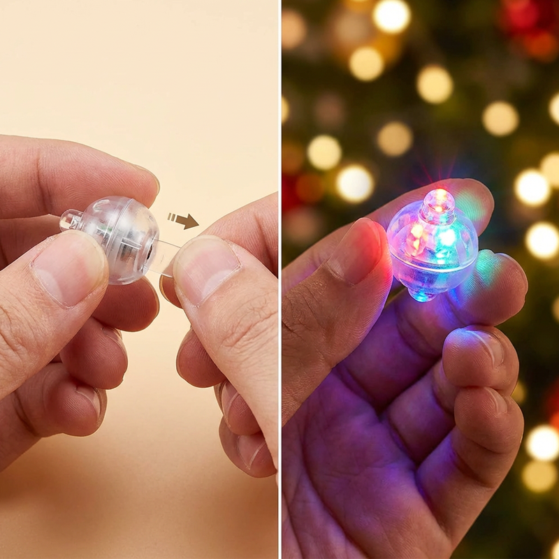 50 vattentäta LED-ballonglampor för dekorationer