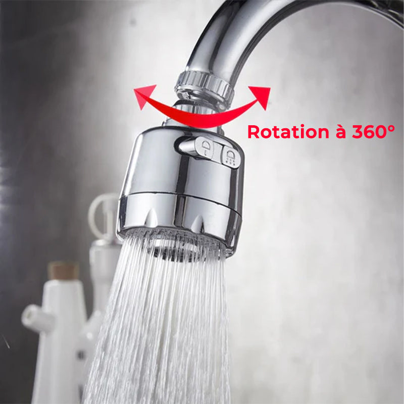 💎 Köp 2 få 1 GRATIS! 💎 Roterande Kökskranskoppling 720° – Stänkskydd, 2 Lägen & Verktygsfri Installation 🚰✨