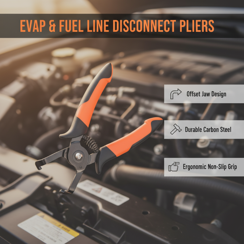 🔧 50% RABATT! 🚗 EVAP- och Bränsleledningsavskiljningstång – Precisionsverktyg, Rostfritt Stål & Perfekt för Bilreparationer 🛠️