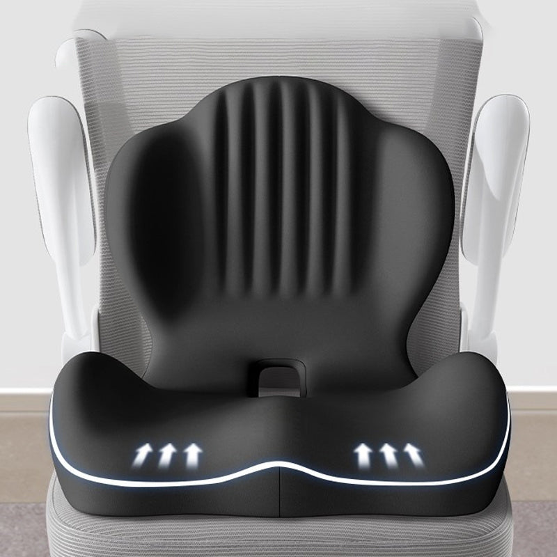 🚀Ny 2026! Ergonomisk sitskudde | Perfekt ryggstöd för kontor & bil