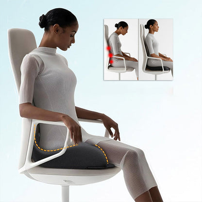🚀Ny 2026! Ergonomisk sitskudde | Perfekt ryggstöd för kontor & bil