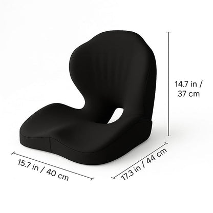 🚀Ny 2026! Ergonomisk sitskudde | Perfekt ryggstöd för kontor & bil