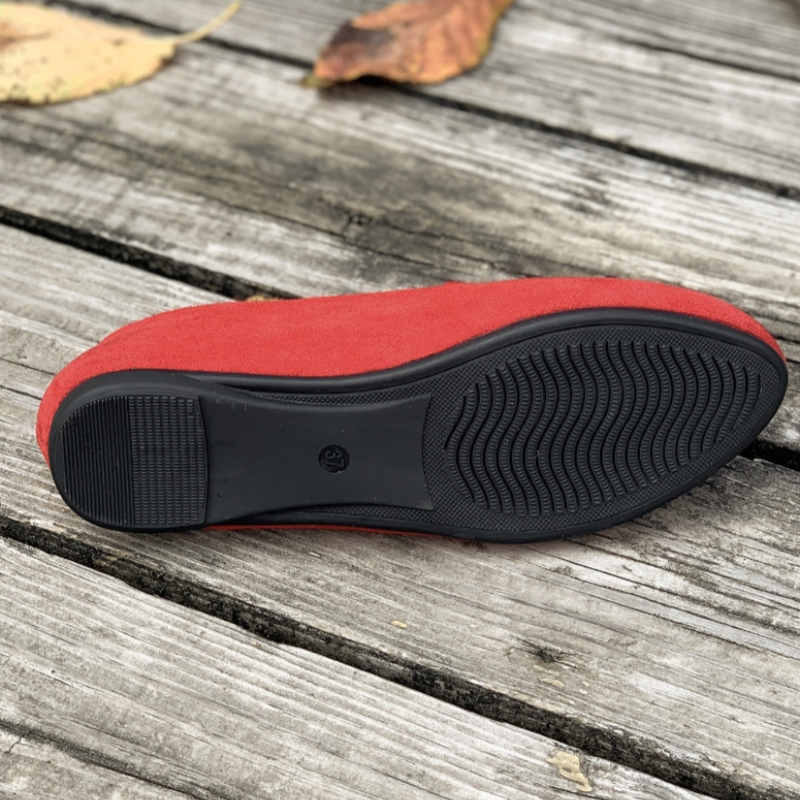 👟 50% RABATT! 🌸 Enfärgade Platta Skor för Kvinnor – Andningsbara & Flexibla!