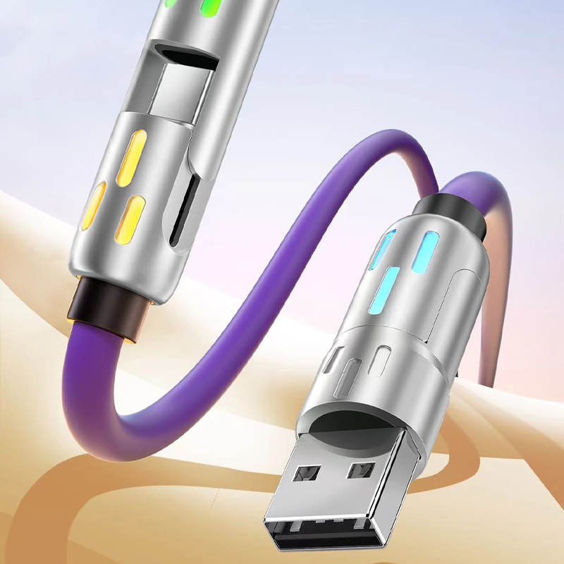 Universell RGB 4-i-1 snabbladdningskabel