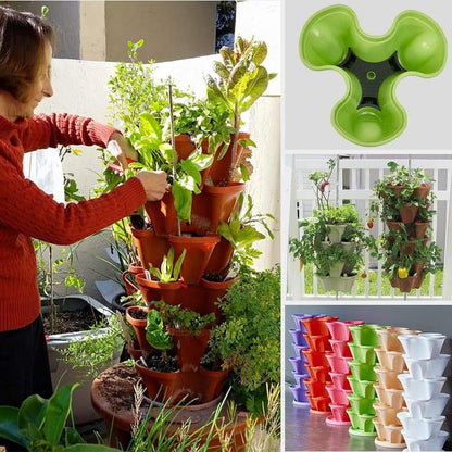 Växtpotter för grönsaker och frukt