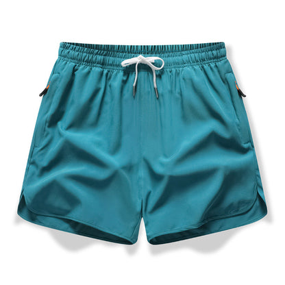 🩳 50% RABATT! ⚡ Andningsbara Sportbyxor med Dragkedjeförsedda Fickor – Lätta, Bekväma & Perfekta För Träning & Fritid 🏃‍♂️