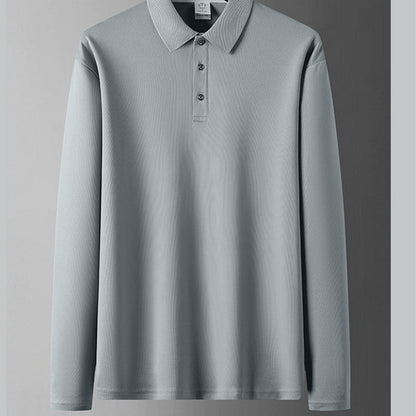 💐 50% RABATT! Herr Enfärgad Topp – Ultramjuk Premiumtyg ☁️🧵