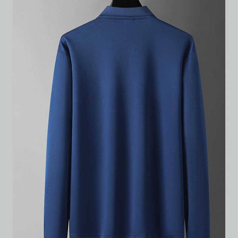 💐 50% RABATT! Herr Enfärgad Topp – Ultramjuk Premiumtyg ☁️🧵