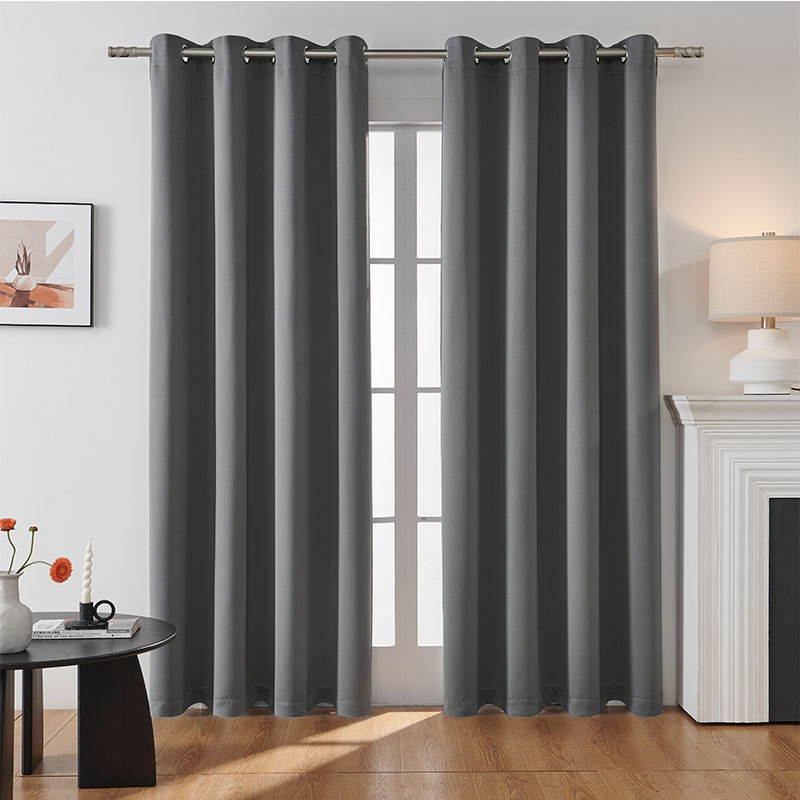 🪟 50% RABATT! 🌙 Enfärgade Mörkläggningsgardiner – Blockera 99% Ljus, Energibesparande & Perfekt För Sovrum & Hemmabio 🎬