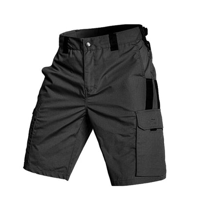 Taktiska cargoshorts med flera fickor för män