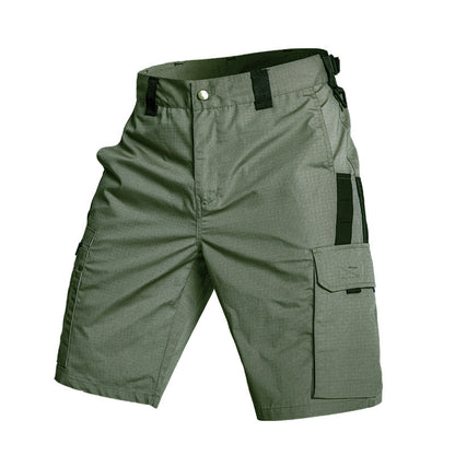 Taktiska cargoshorts med flera fickor för män