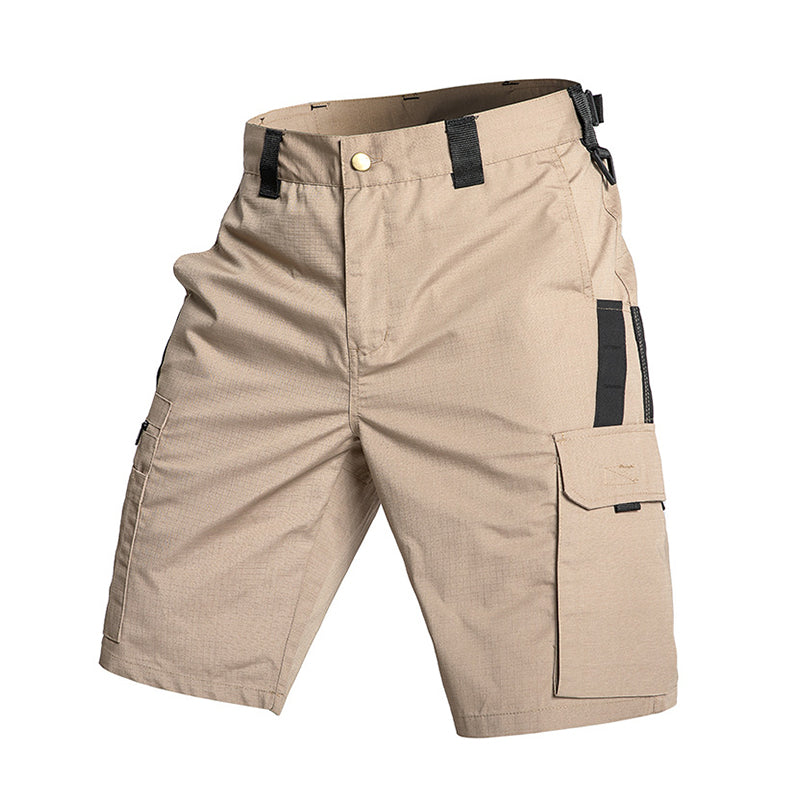 Taktiska cargoshorts med flera fickor för män
