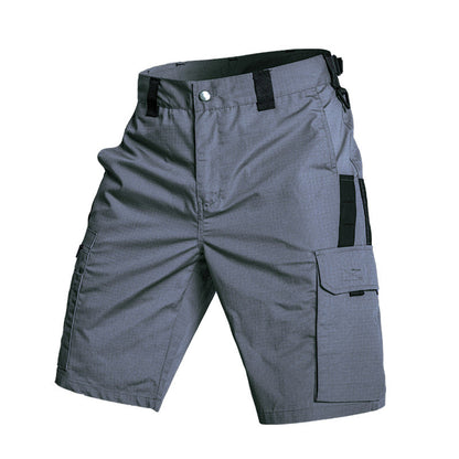 Taktiska cargoshorts med flera fickor för män