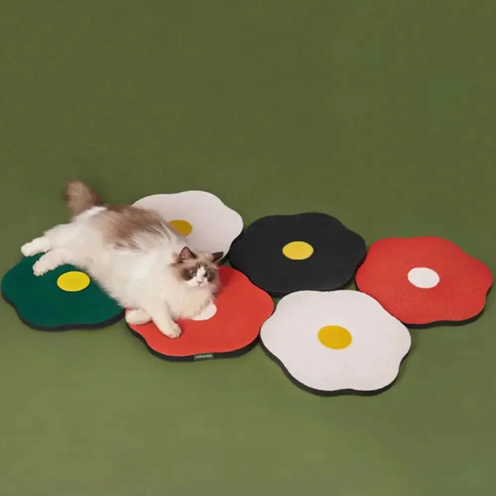 🔥50 % rabatt under en begränsad tid🔥Kreativ väggmonterad klösbräda för katter🐱 i form av en blomma