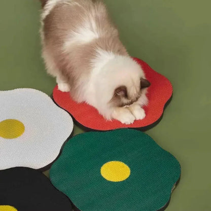 🔥50 % rabatt under en begränsad tid🔥Kreativ väggmonterad klösbräda för katter🐱 i form av en blomma