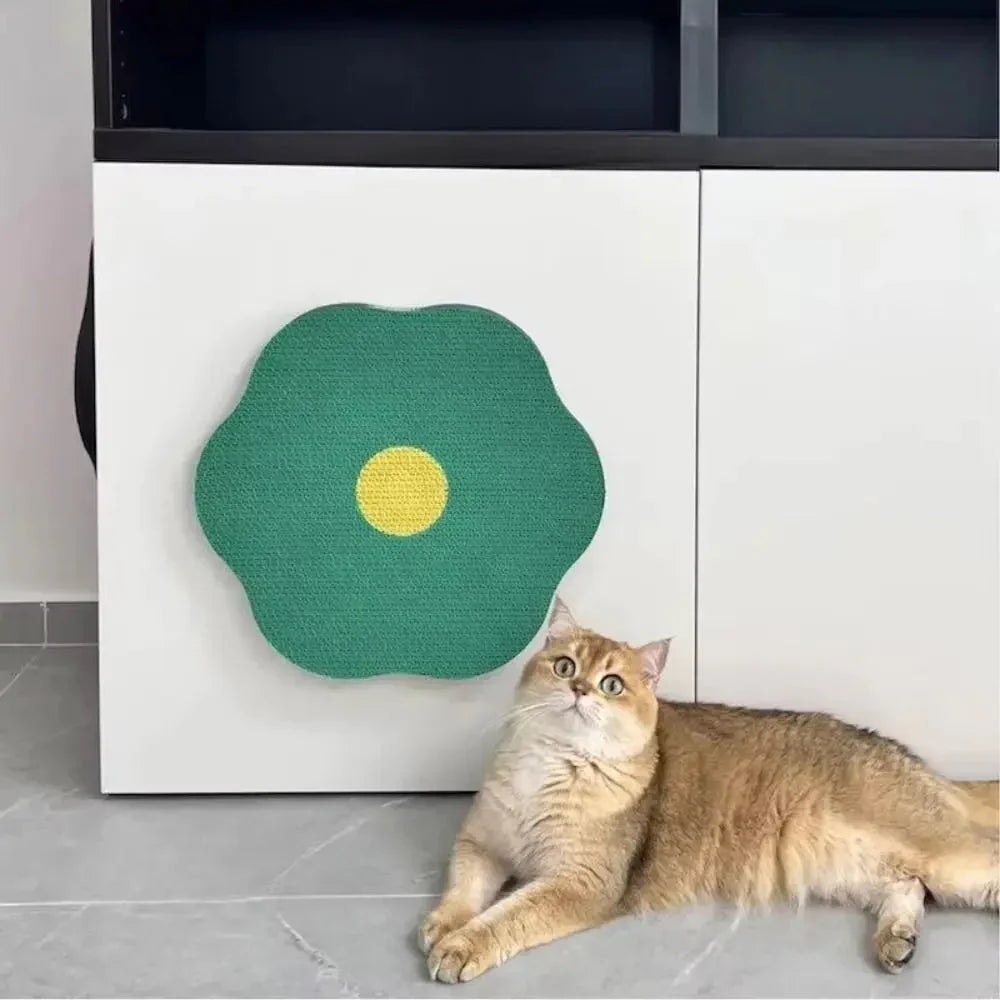 🔥50 % rabatt under en begränsad tid🔥Kreativ väggmonterad klösbräda för katter🐱 i form av en blomma