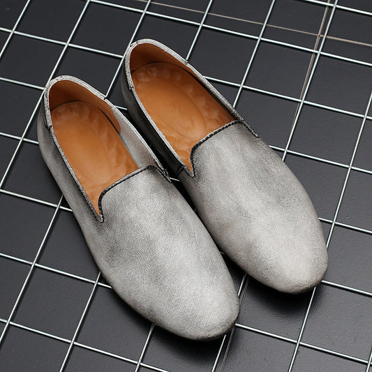 👞 50% RABATT! ✨ Flexibla Spetsiga Platta Loafers i Läder – Elegant Design, Bekväma & Perfekta för Vardag & Kontor 🌸